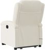 vidaXL Massagesessel mit Aufstehhilfe Creme Samt 3204320 Bild 4