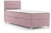 Beautysofa Boxspringbett Velour Bett DONNA MINI mit Matratze, Topper Polsterbett Schlafzimmer Bild 5