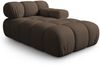 Micadoni Recamiere Bellis Rechts 3D-Stoff Sonic Braun Bild 2
