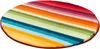 MEUSCH Badematte Funky, Höhe 18 mm, rutschhemmend beschichtet, fußbodenheizungsgeeignet, Kunstfaser, rund, Badteppich, modernes Streifen Design, waschbar Bild 4