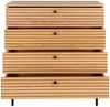 Kommode Nilla / Kyoto, Holzwerkstoff, Holzfarben, 80 x 85 x 40 cm Bild 4