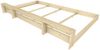 Familienbett "Familien-Nesterl" 360 200 23 Fichte 90/180/90cm mit Ablage Bild 3