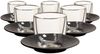 Villeroy & Boch Manufacture Rock Glow Espressoglas mit Untertasse 60 ml 6er Set Bild 3