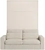 Vente-unique - RAPILI Bett Holz, Platte Beige - B 133 cm239,2 cm x H 225,2 cm x L 200 cm Bild 5