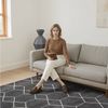 Sanat Teppich Trellis, rechteckig, Höhe: 10 mm, Kurzflor, skandi, boho, auch als Läufer und in rund Bild 3