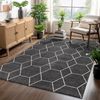 Sanat Teppich Trellis, rechteckig, Höhe: 10 mm, Kurzflor, skandi, boho, auch als Läufer und in rund Bild 1