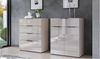 Kommode Owingen / Oakland, Holzwerkstoff, Weiß, 83 x 102 x 42 cm Bild 4