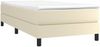 vidaXL Boxspringbettgestell Creme 90x190 cm Kunstleder 3120672 Bild 3
