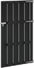 vidaXL Gartentor 100 x 180 cm WPC und Aluminium Schwarz 42039046 Bild 2