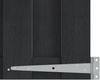 vidaXL Gartentor 100 x 180 cm WPC und Aluminium Schwarz 42039046 Bild 4