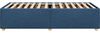 vidaXL Bettgestell ohne Matratze Blau 90x190 cm Stoff 3284700 Bild 5