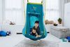 Hudora 'Pirate' Nestschaukel mit Zelt, Polyester blau, Ø 90 x H 108 cm Bild 2