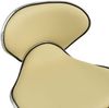 vidaXL Bürostuhl Creme Kunstleder 3088629 Bild 5