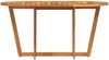 vidaXL Garten-Esstisch Oval 150x90x75 cm Massivholz Akazie 4108136 Bild 5
