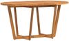 vidaXL Garten-Esstisch Oval 150x90x75 cm Massivholz Akazie 4108136 Bild 2