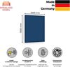 Rheinland Möbel FocusWall WAQ1010 – Quadratischer Akustik-Wandabsorber 100×100 cm in Stofffarbe Scuba inkl. Montage-Set - Made in Germany - Klasse A, Stoffbezug, schwer entflammbar Bild 2