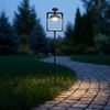 LED Solar Steckleuchte in schwarz, Höhe 158 cm, GWENDOLINE Bild 3