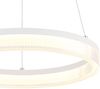 LED Hängeleuchte, Ringe, sandfarben, höhenverstellbar, D 33 cm Bild 5