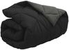 vidaXL Winterbettdecke Schwarz und Anthrazit 135 x 200 cm Mikrofaser 42025716 Bild 5