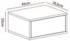 Lookway Nachttisch BLANCO zum Aufhängen, Breite 45 cm Bild 4