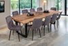 Esstisch Baumkante massiv Mango 280 x 100 U-Gestell schwarz CALI 140107077 Bild 5