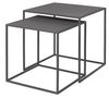 Blomus FERA Set 2 Beistelltische, Beistelltisch, Nebentisch, Stahl pulverbeschichtet, steel gray, 65985 Bild 4
