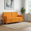 vidaXL Sofa mit Stauraum Dunkelgelb 172 x 78 x 87 cm Polyester 42036956 Bild 3