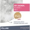 SPESSARTTRAUM Daunenbettdecke First Class, Füllung: 90% Daunen / 10% Federn, Klasse 1, Downpass zertifiziert, Bezug: 100% Baumwolle, nachhaltig (Made in Green), Hausstauballergiker geeignet, 5 Wärmeklassen & 6 Größen, Bestseller Bild 3