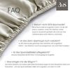 Jersey Spannbettlaken flieder rosa 140x200 - 160x220 cm Höhe bis 25cm Bild 4
