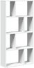 vidaXL Bücherregal Weiß 60 x 20 x 120,5 cm Holzwerkstoff 858147 Bild 2