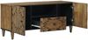 vidaXL TV-Schränk mit Tür Braun 105 x 33,5 x 46 cm Massivholz Mango 4018346 Bild 2