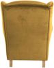 Ohrensessel Karlen Bezug Samtvelours Buche natur / mais 22040 Bild 4