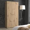Aktenschrank >Tembi< in Artisan Eiche - 73,7x149,5x34,8cm (BxHxT) Bild 2