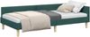 vidaXL Eckbettgestell Dunkelgrün 90 x 190 cm Stoff 42016113 Bild 2