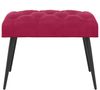 vidaXL Bank mit Knopfheftung Weinrot 60 x 40 x 45 cm Samt 42038548 Bild 5