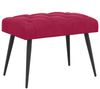 vidaXL Bank mit Knopfheftung Weinrot 60 x 40 x 45 cm Samt 42038548 Bild 2