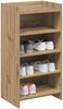 vidaXL Schuhschrank Artisan-Eiche 48 x 36 x 92 cm Holzwerkstoff 8011346 Bild 2