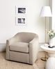 Drehsessel MAGNOR Stoff Taupe Bild 3