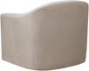 Drehsessel MAGNOR Stoff Taupe Bild 5
