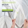 Juskys Kopfkissen 2er Set, Polyester weiß, 40 x 80 cm Bild 5