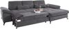 OTTO home Ecksofa Costello L-Form, B: 301 cm mit Sitztiefen-, Armteilverstellung &, 3 Nierenkissen, optional Bettfunktion & Bettkasten Bild 4