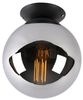 Qazqa Deckenleuchte Pallon, ohne Leuchtmittel, E27, Silber, Art Deco, Glas, 1-flammig Bild 5
