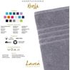 Lavea Gästehandtuch Bali, 30x50cm aus 100% Bio-Baumwolle, einzigartig weiche Gästetücher mit Aufhänger (Set, 2-St), hochwertiges und nachhaltiges Premium Gästetuch – saugstarke Faser Bild 3