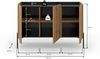 Sideboard B/H/T: 120x81x40 cm in Evoke Oak Nachbildung und schwarz Bild 4