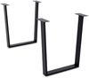 Tischgestell Daralis 64,5x72 Metall Schwarz Bild 1