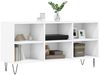 vidaXL TV-Schrank Weiß 103,5x30x50 cm Holzwerkstoff 826988 Bild 3