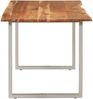 vidaXL Esstisch 160 x 80 x 76 cm Massivholz Akazie [286477] Bild 4