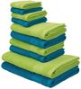 OTTO home Handtuch Set Afri, Duschtücher, Handtücher, Gästetücher, Seiftücher, Walkfrottee (Set, 10-St), zweifarbig, 100% Baumwolle, weich, mit Bordüre Bild 2
