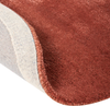 Teppich Viskose dunkelrot 160 x 230 cm Kurzflor TANDO Bild 5