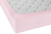 Biberna Jersey-Spannbetttuch, 100 % Baumwolle, Rose, 1x 90x190 cm - 100x200 cm Bild 4